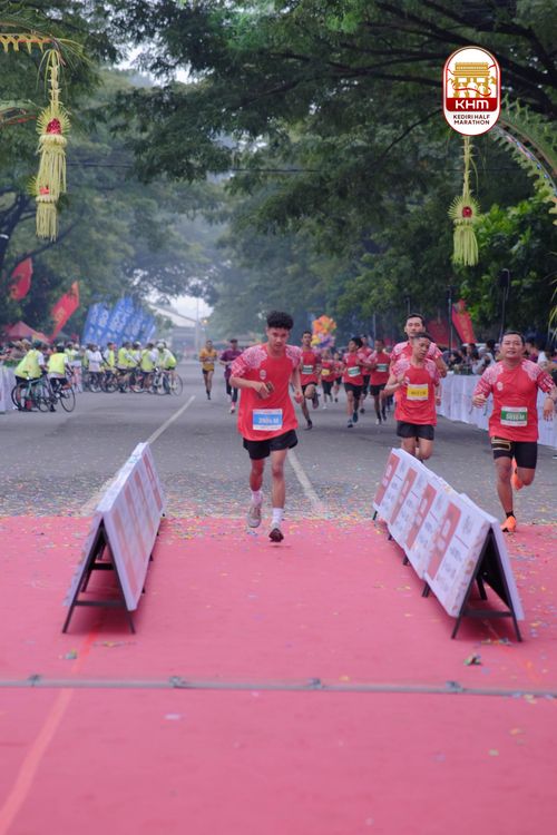 Race photo from Kediri Half Marathon 2025
