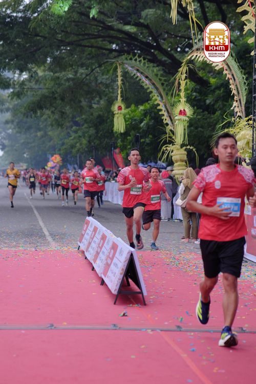 Race photo from Kediri Half Marathon 2025