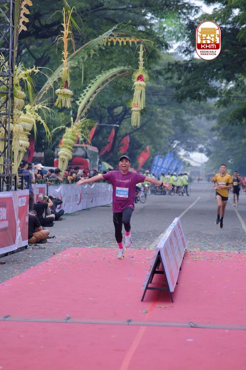 Race photo from Kediri Half Marathon 2025
