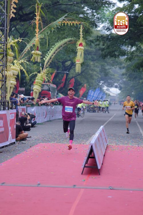 Race photo from Kediri Half Marathon 2025
