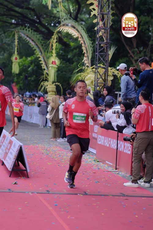 Race photo from Kediri Half Marathon 2025