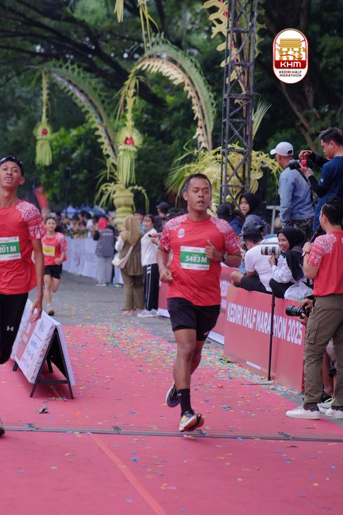 Race photo from Kediri Half Marathon 2025
