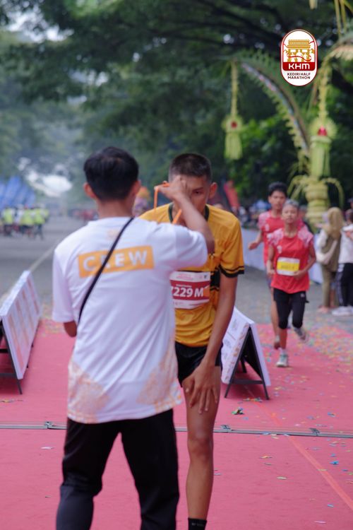 Race photo from Kediri Half Marathon 2025