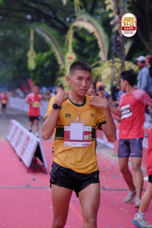 Race photo from Kediri Half Marathon 2025