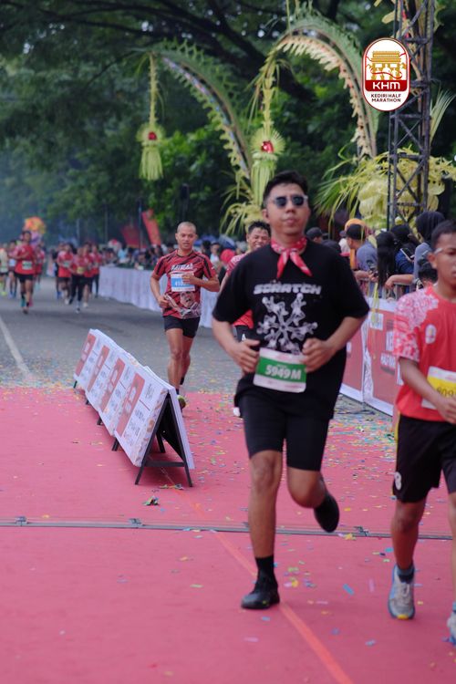 Race photo from Kediri Half Marathon 2025