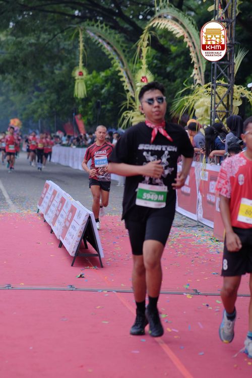 Race photo from Kediri Half Marathon 2025