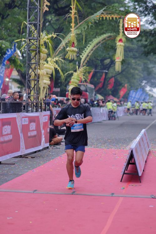 Race photo from Kediri Half Marathon 2025
