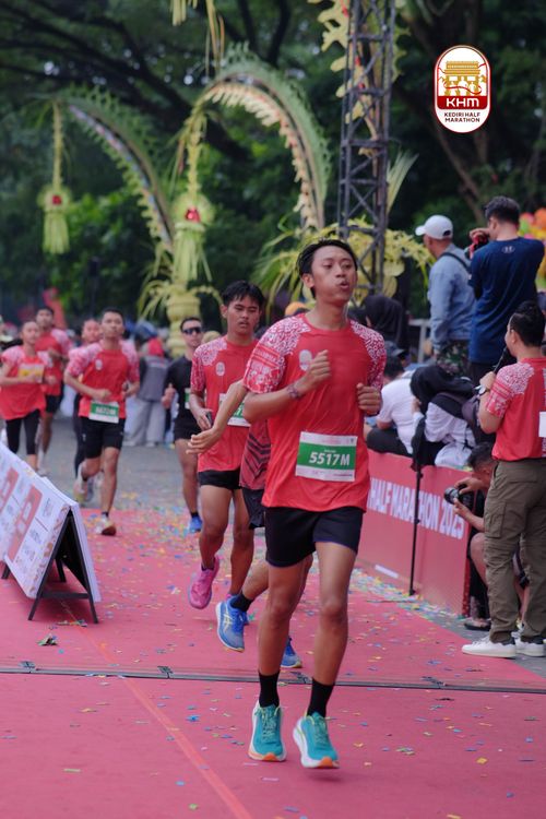 Race photo from Kediri Half Marathon 2025