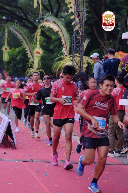 Race photo from Kediri Half Marathon 2025