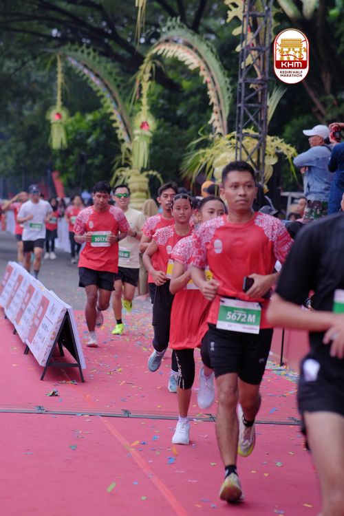 Race photo from Kediri Half Marathon 2025