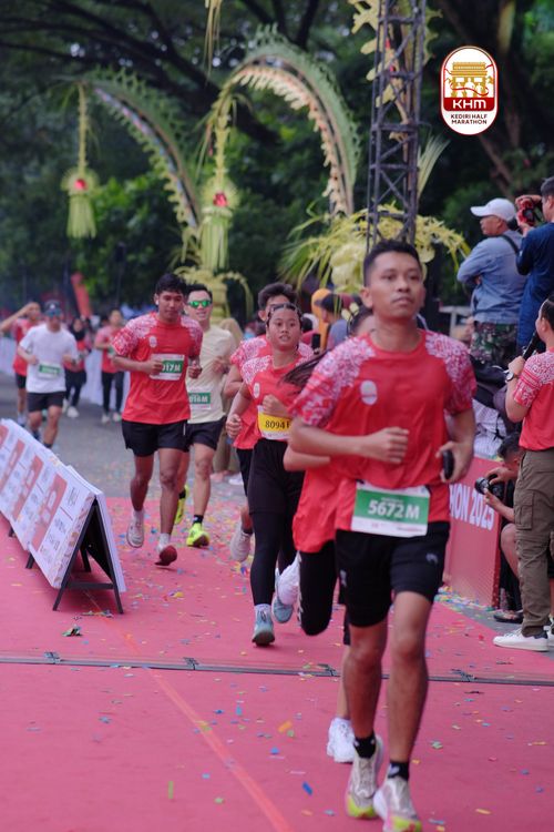 Race photo from Kediri Half Marathon 2025