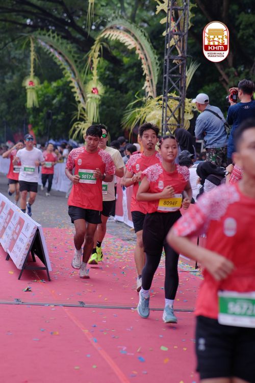 Race photo from Kediri Half Marathon 2025