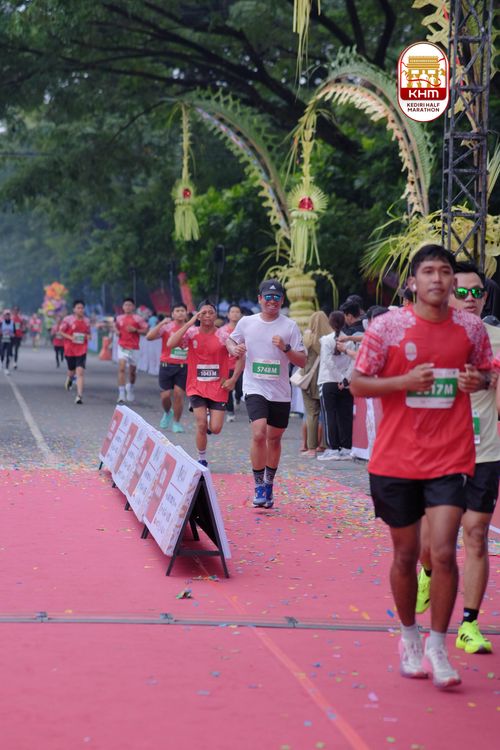 Race photo from Kediri Half Marathon 2025