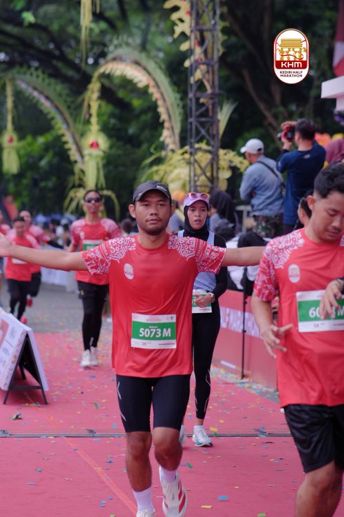 Race photo from Kediri Half Marathon 2025