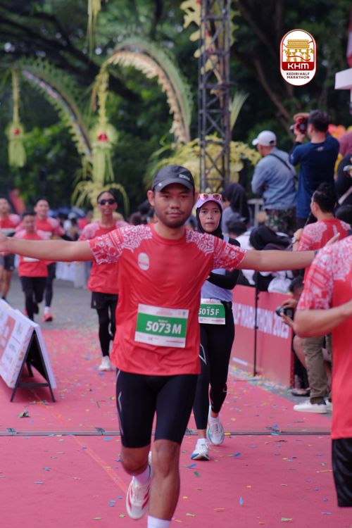 Race photo from Kediri Half Marathon 2025