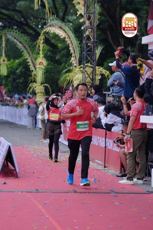 Race photo from Kediri Half Marathon 2025