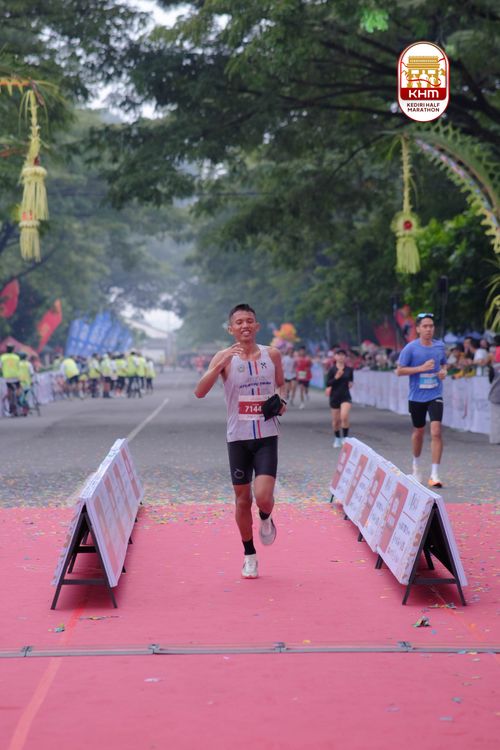 Race photo from Kediri Half Marathon 2025