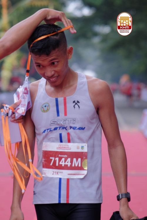 Race photo from Kediri Half Marathon 2025
