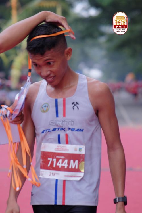 Race photo from Kediri Half Marathon 2025