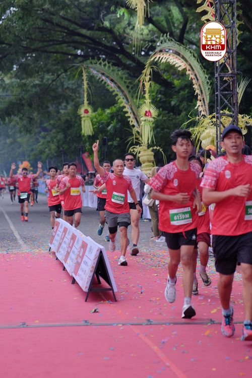 Race photo from Kediri Half Marathon 2025