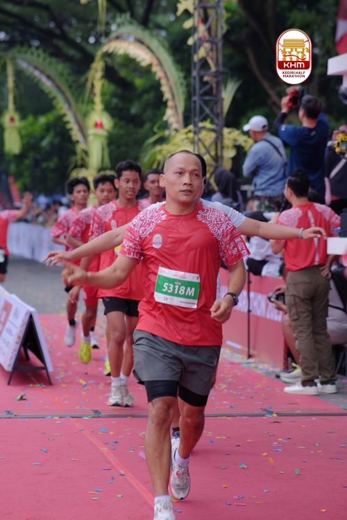 Race photo from Kediri Half Marathon 2025
