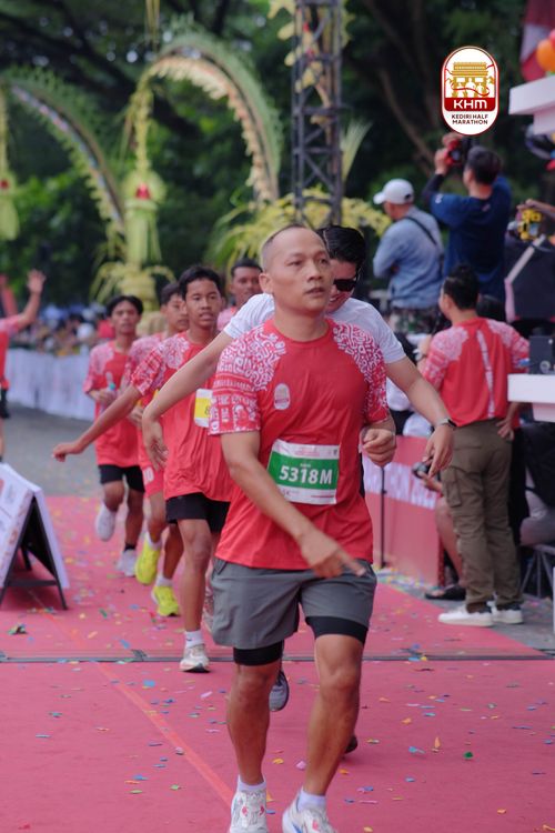 Race photo from Kediri Half Marathon 2025