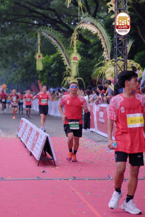 Race photo from Kediri Half Marathon 2025