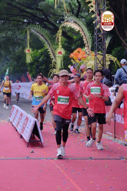 Race photo from Kediri Half Marathon 2025