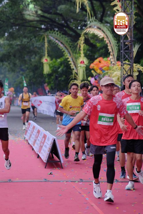 Race photo from Kediri Half Marathon 2025