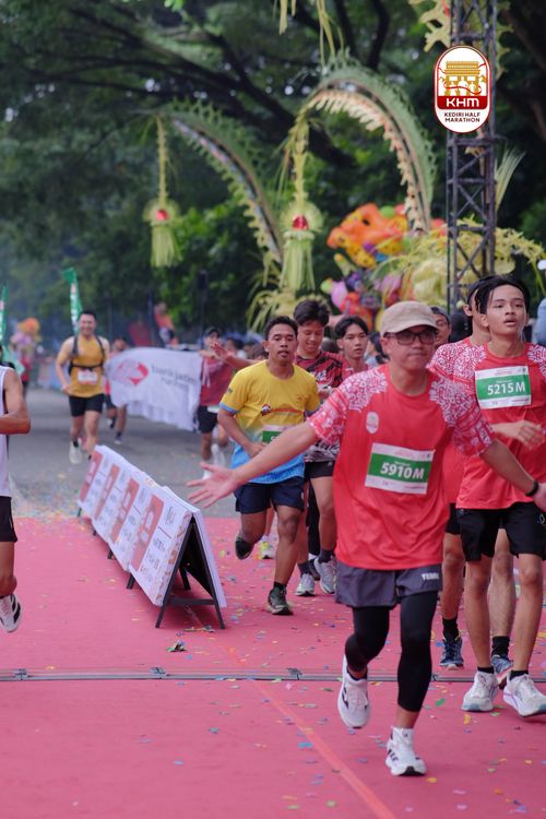 Race photo from Kediri Half Marathon 2025