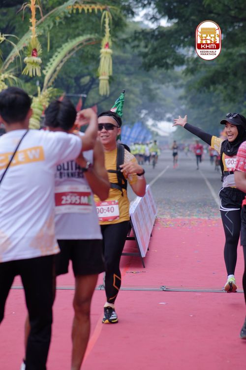 Race photo from Kediri Half Marathon 2025