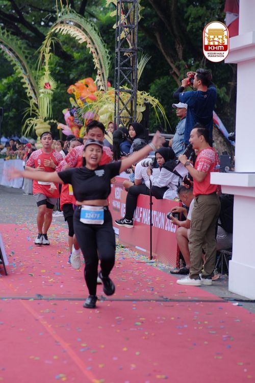 Race photo from Kediri Half Marathon 2025