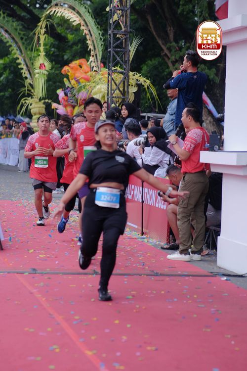 Race photo from Kediri Half Marathon 2025