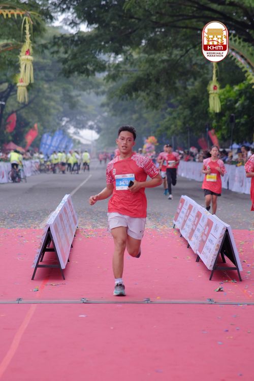 Race photo from Kediri Half Marathon 2025