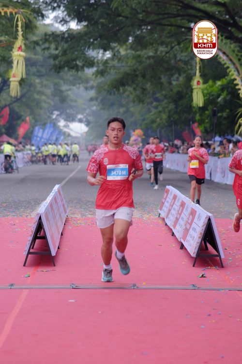 Race photo from Kediri Half Marathon 2025