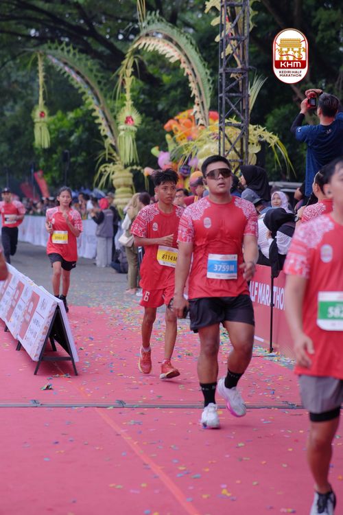 Race photo from Kediri Half Marathon 2025