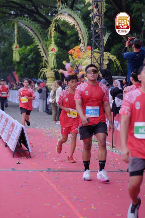 Race photo from Kediri Half Marathon 2025