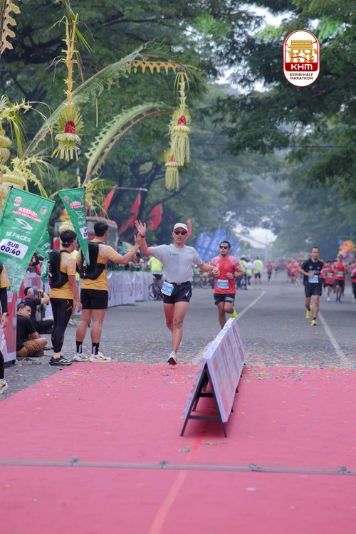 Race photo from Kediri Half Marathon 2025