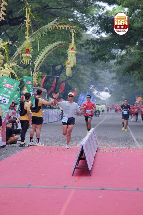 Race photo from Kediri Half Marathon 2025