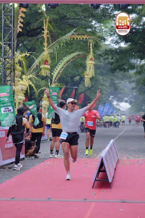 Race photo from Kediri Half Marathon 2025