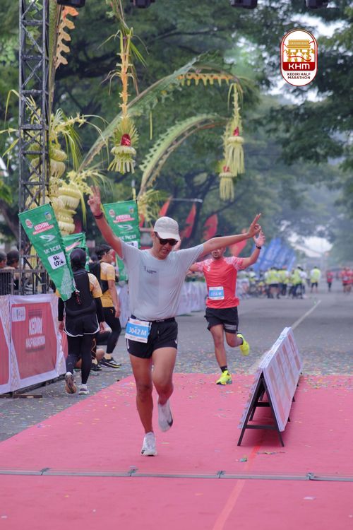Race photo from Kediri Half Marathon 2025