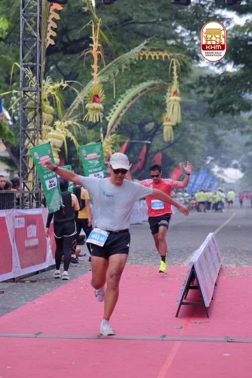 Race photo from Kediri Half Marathon 2025