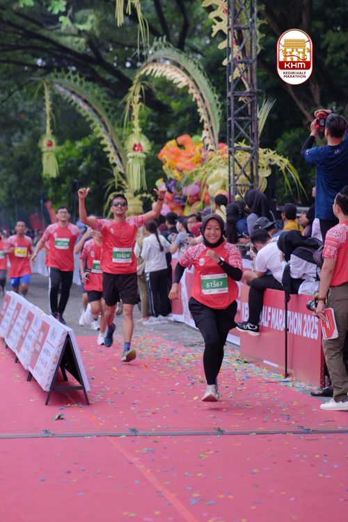 Race photo from Kediri Half Marathon 2025