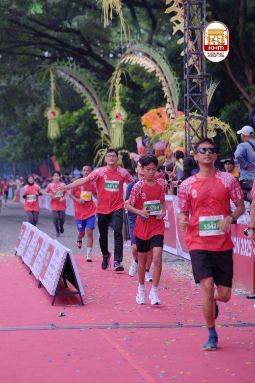 Race photo from Kediri Half Marathon 2025