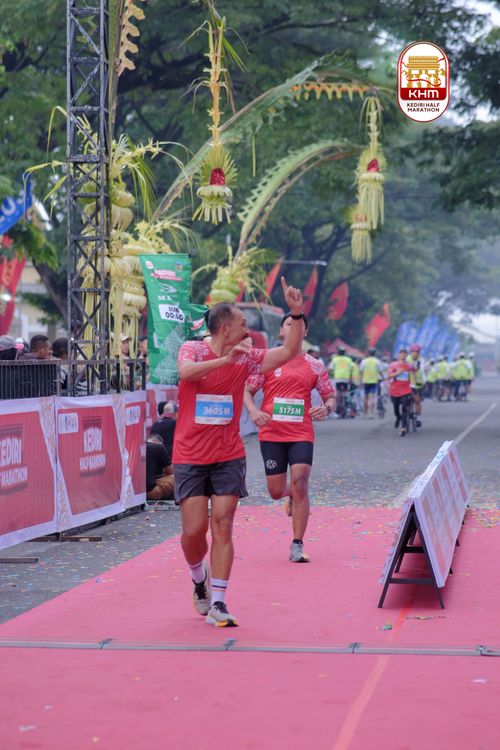 Race photo from Kediri Half Marathon 2025
