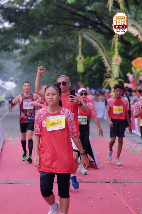 Race photo from Kediri Half Marathon 2025