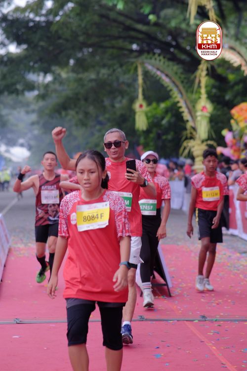 Race photo from Kediri Half Marathon 2025