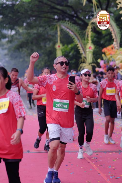 Race photo from Kediri Half Marathon 2025