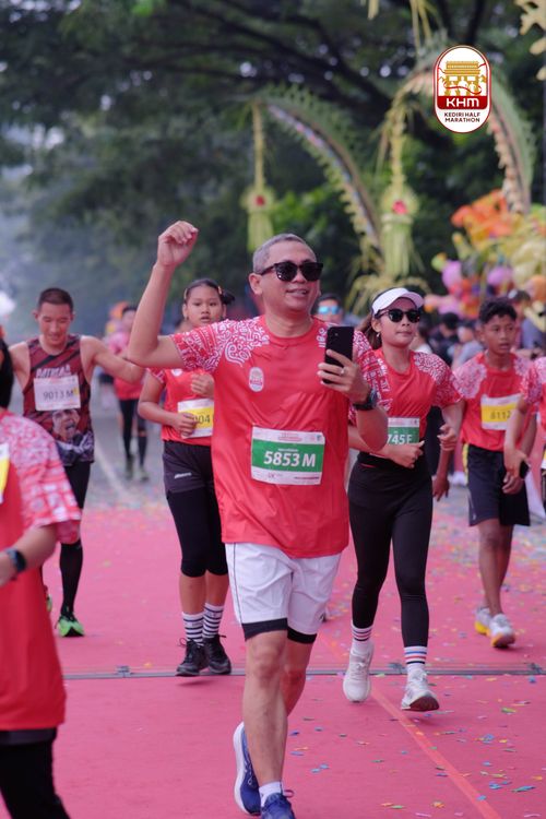 Race photo from Kediri Half Marathon 2025