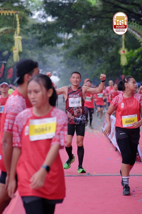 Race photo from Kediri Half Marathon 2025